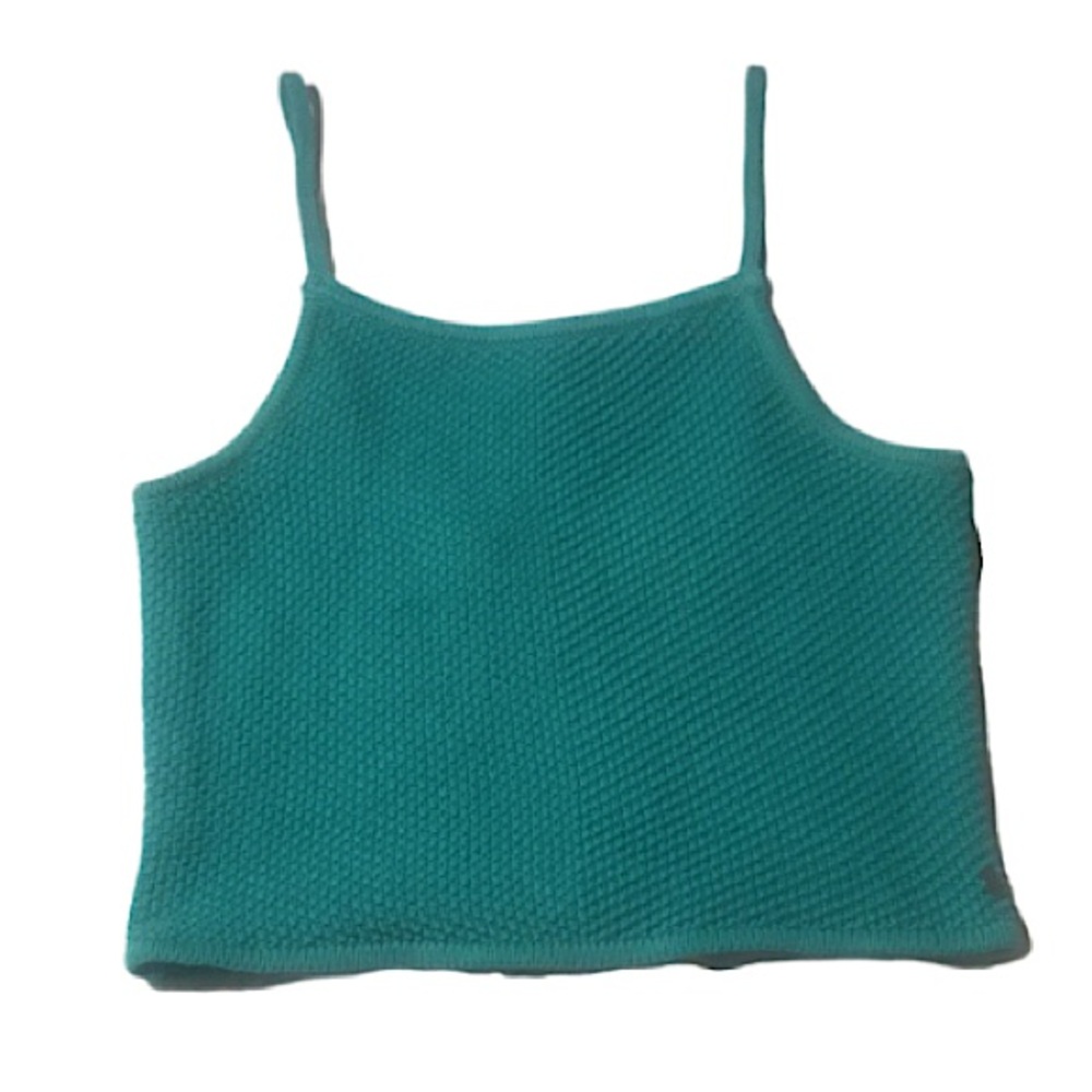 Roxy Teal Knit Tank Top